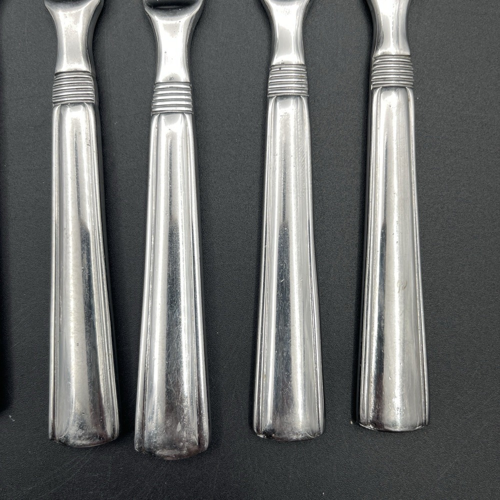 Pfaltzgraff Kenilworth Flatware Lot 7 Dinner Knives Stainless China - Picture 2 of 4